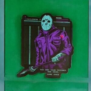 Horror Sticker Friday the 13th Friday the 13th Game Over Slasher Crystal Lake